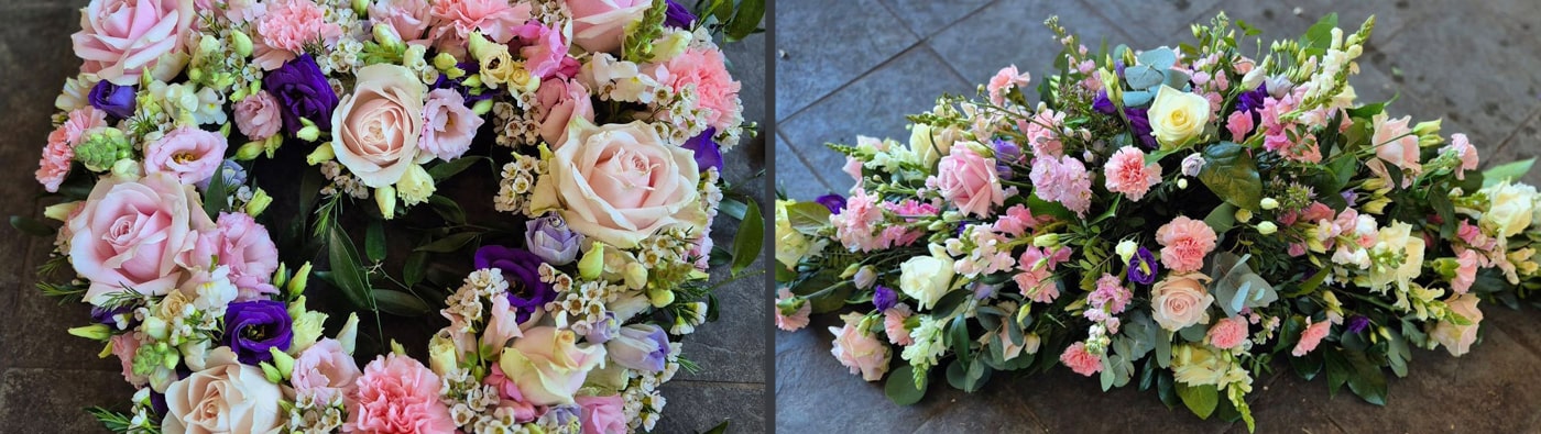 Funeral flowers from Belles Florist in Orpington